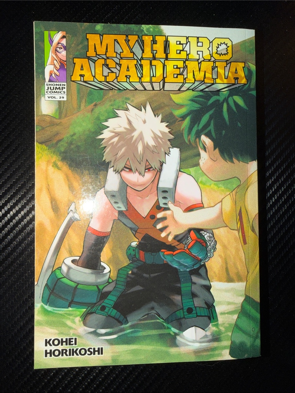 My Hero Academia Vol. 29 Manga - Green, Yellow, Black Cover